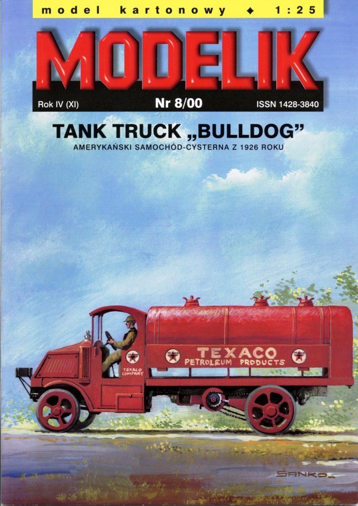 Modelik - 8/2000 - Бензовоз Bulldog