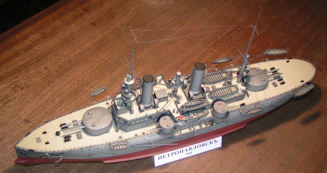 Журнал Modelik - 8/2002 - Броненосец Петропавловск