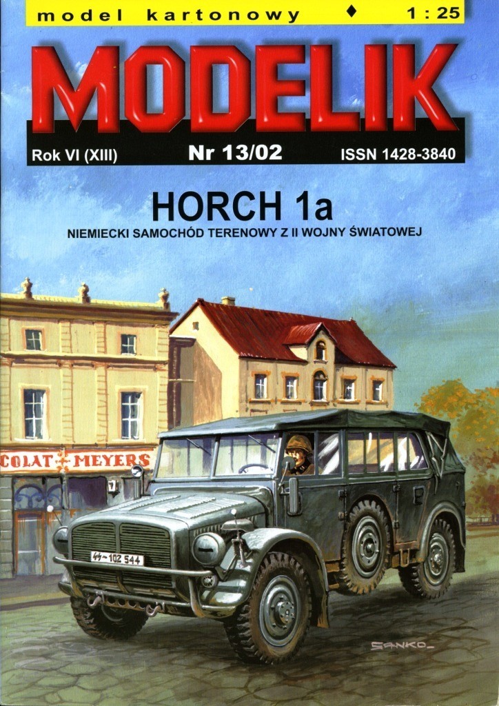 Modelik - 13/2002 - Автомобиль Horch Ia