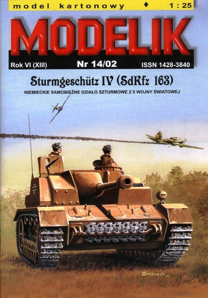 Modelik - 14/2002 - Самоходная установка StuG IV