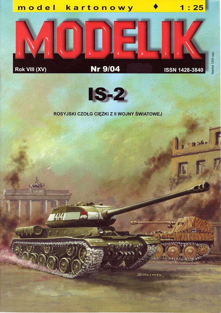 Modelik - 8/2004 - Танк ИС-2