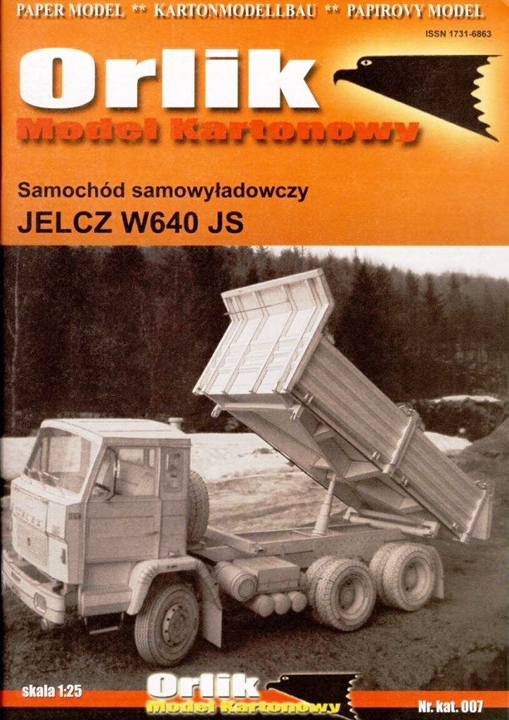 Orlik - 007 - Самосвал Jelcz W640 JS