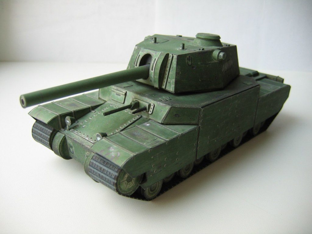 Zhurnal Bronekorobochka 013 Tank Type 5 Heavy Iz Bumagi I Kartona Paper Models Ru Bumazhnye Modeli Zhurnaly Po Modelirovaniyu Besplatno Bez Registracii I Sms