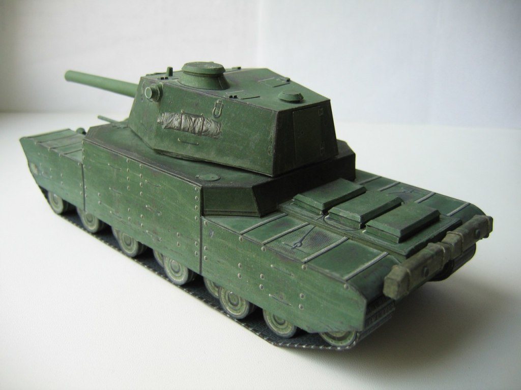 Zhurnal Bronekorobochka 013 Tank Type 5 Heavy Iz Bumagi I Kartona Paper Models Ru Bumazhnye Modeli Zhurnaly Po Modelirovaniyu Besplatno Bez Registracii I Sms