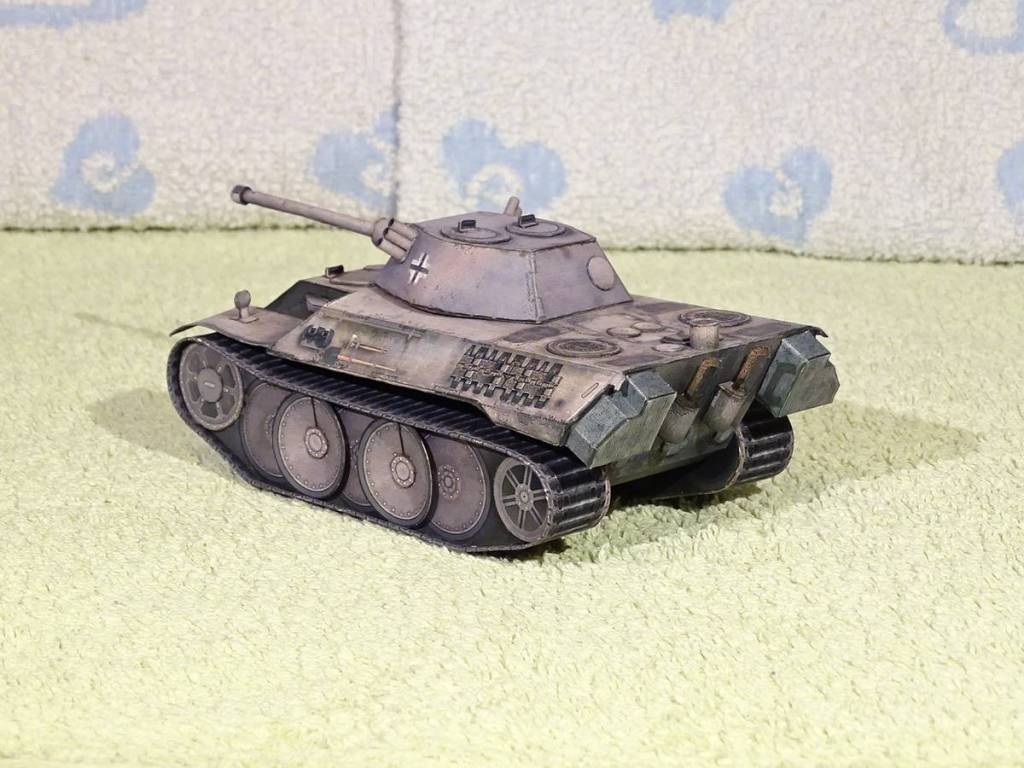 Журнал Макет танка - 002 - Танк VK 1602 Leopard