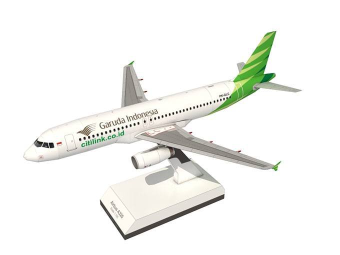Авиалайнер Airbus A320 Garuda Indonesia