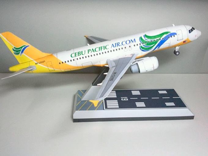 Авиалайнер Airbus A320 Cebu Pacific Air