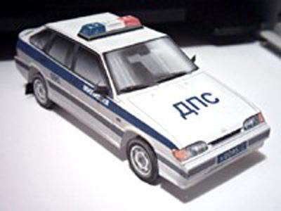 Автомобиль ВАЗ-2114 ДПС