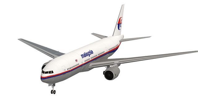 Авиалайнер Boeing 777 Malaysia Airlines