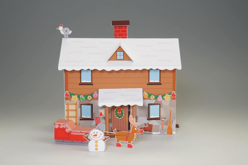 Бумажные Модели Дом