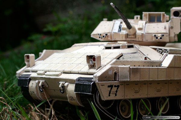 Бумажная модель Боевая машина пехоты M2 Брэдли