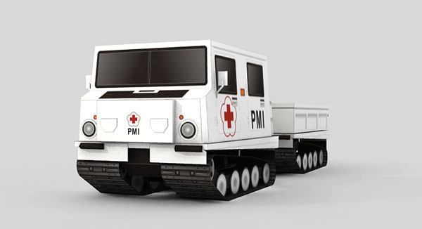 Вездеход Bv 206 Лось