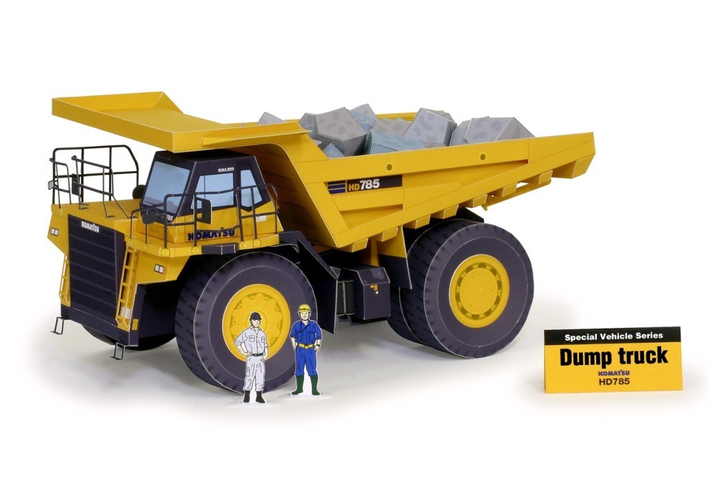 Карьерный самосвал Komatsu HD-785