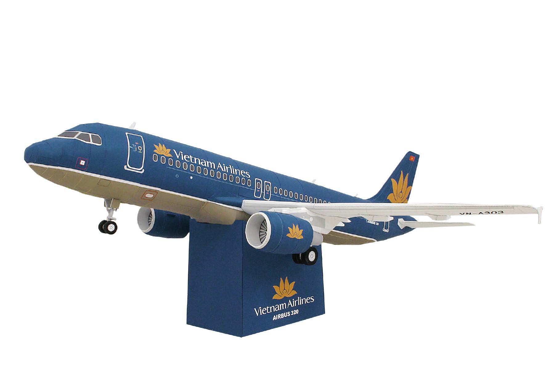 Авиалайнер Airbus A320 Vietnam Airlines