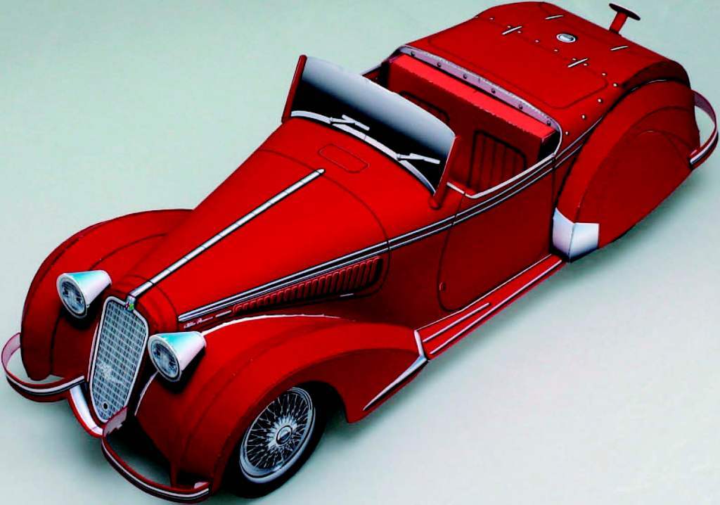 Автомобиль Alfa Romeo 8C2900B Corto