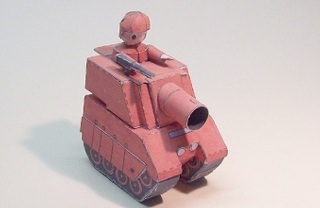 Средний танк / MD tank Orange Star (Advance Wars)