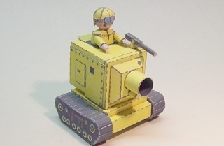 Средний танк / MD tank Yellow Comet (Advance Wars)