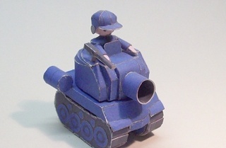 Средний танк / MD tank Blue Moon (Advance Wars)