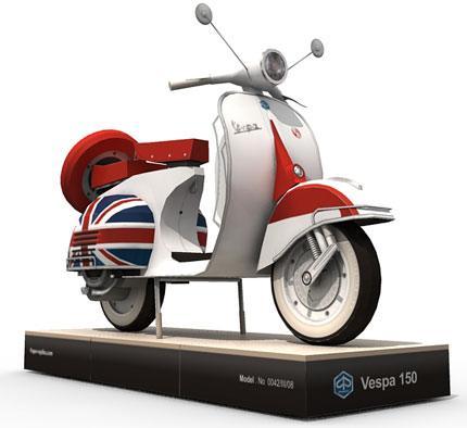 Мотороллер Vespa [серия, часть 1/2]