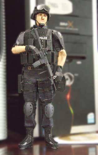 Боец спецназа SWAT