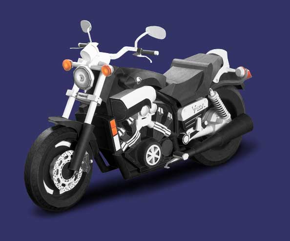 Мотоцикл Yamaha V-Max [очень высокая сложность]