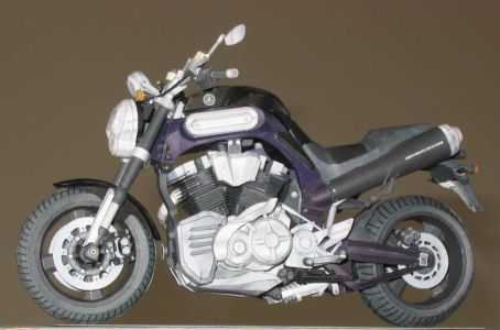 Мотоцикл Yamaha MT01 [серия, полная версия]