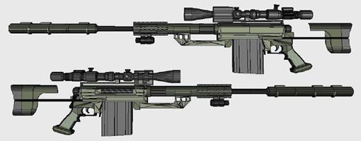 Снайперская винтовка CheyTac M200 Intervention
