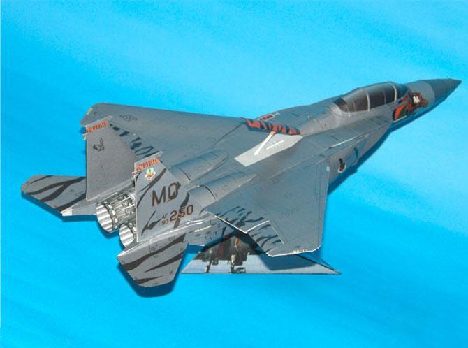 Истребитель F-15E Tiger Meet