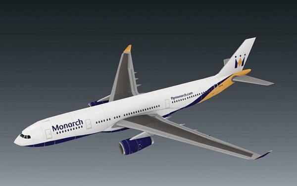 Авиалайнер Airbus A330-243 Monarch Airlines