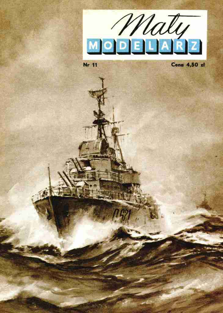 Maly Modelarz - 11/1958 - Эскортный корабль Surcouf