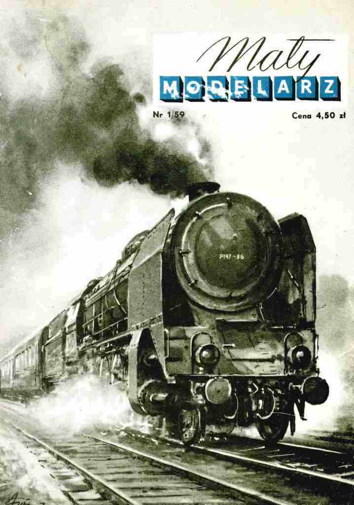 Maly Modelarz - 1/1959 - Паровоз Pt47 и вагон