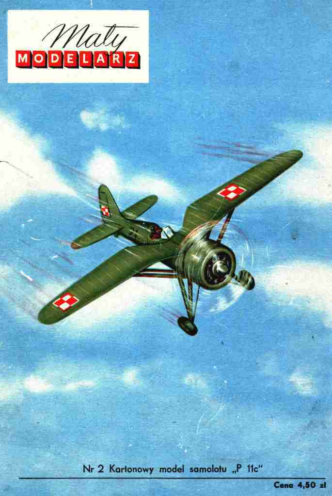 Maly Modelarz - 2/1959 - Истребитель P.11c