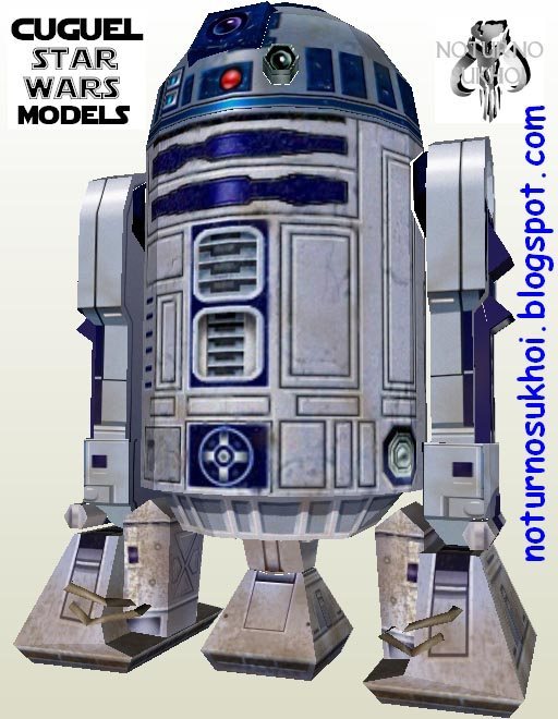 Дроид R2-D2 [светый, 1:1] (Звездные войны)