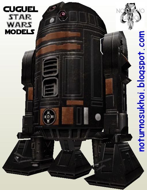 Дроид R2-D2 [темный, 1:1] (Звездные войны)