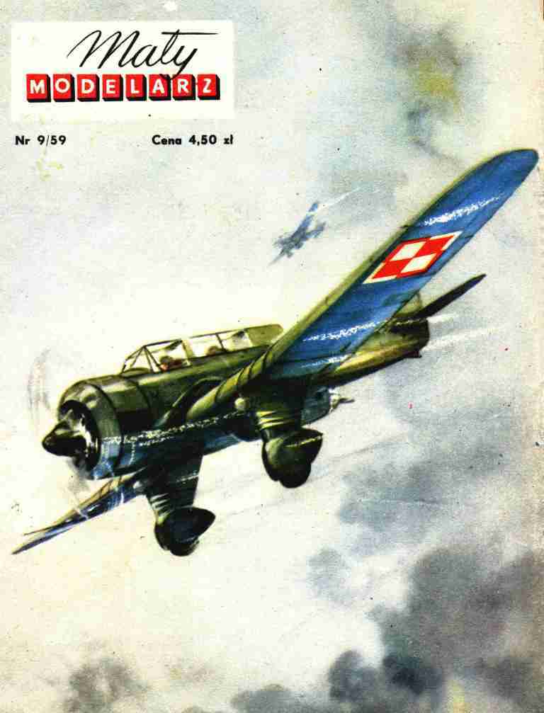 Maly Modelarz - 9/1959 - Бомбардировщик PZL-23 Карась