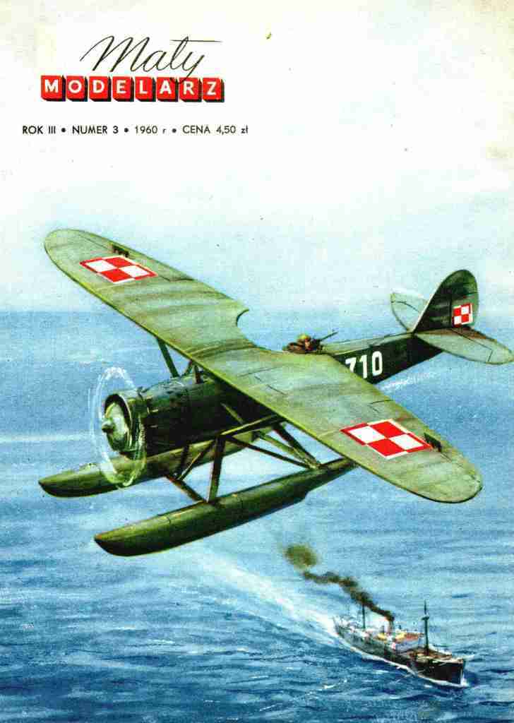 Maly Modelarz - 3/1960 - Гидросамолет Lublin R.XIII D
