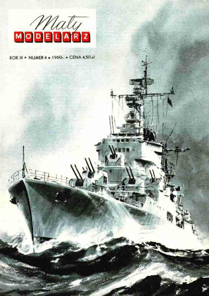 Maly Modelarz - 4/1960 - Крейсер Де Грасс