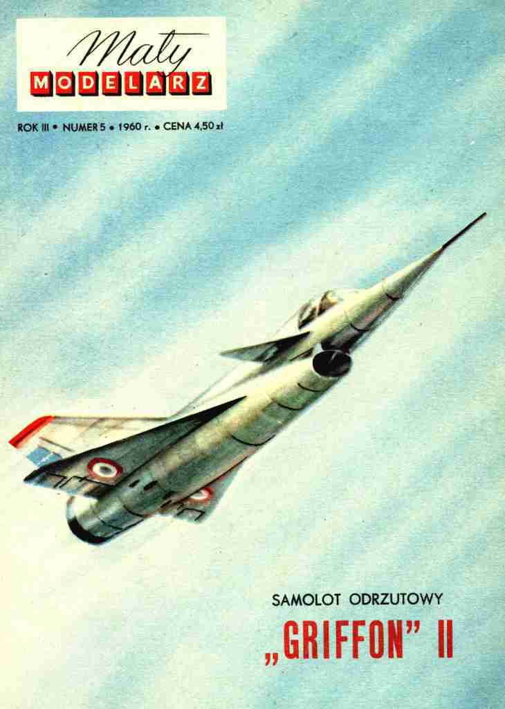 Maly Modelarz - 5/1960 - Самолет Nord 1500 Griffon II