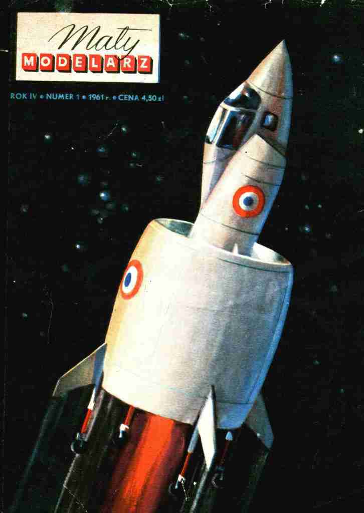 Maly Modelarz - 1/1961 - Самолет C-450 Coleoptere