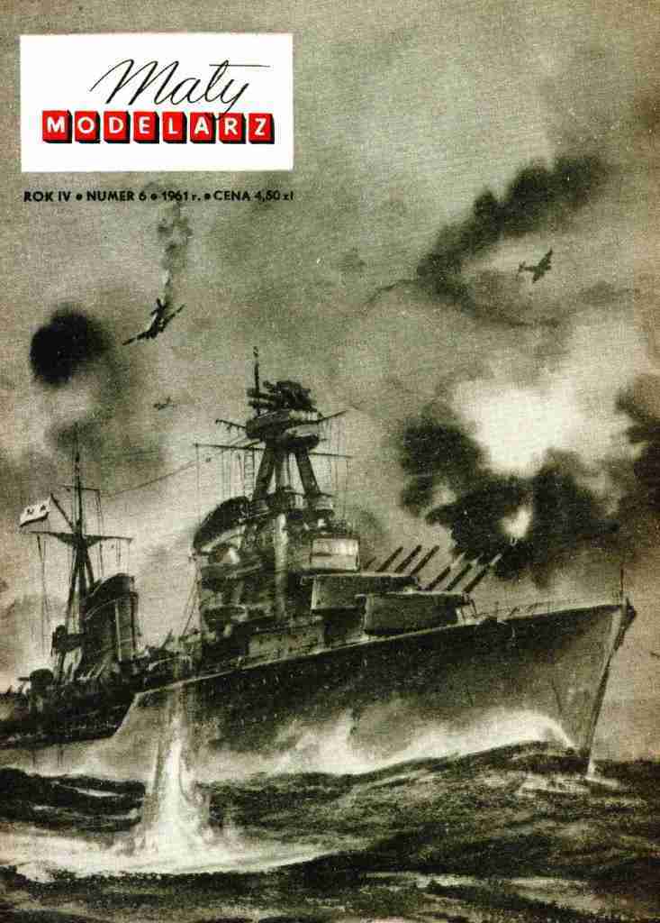 Maly Modelarz - 6/1961 - Крейсер Киров
