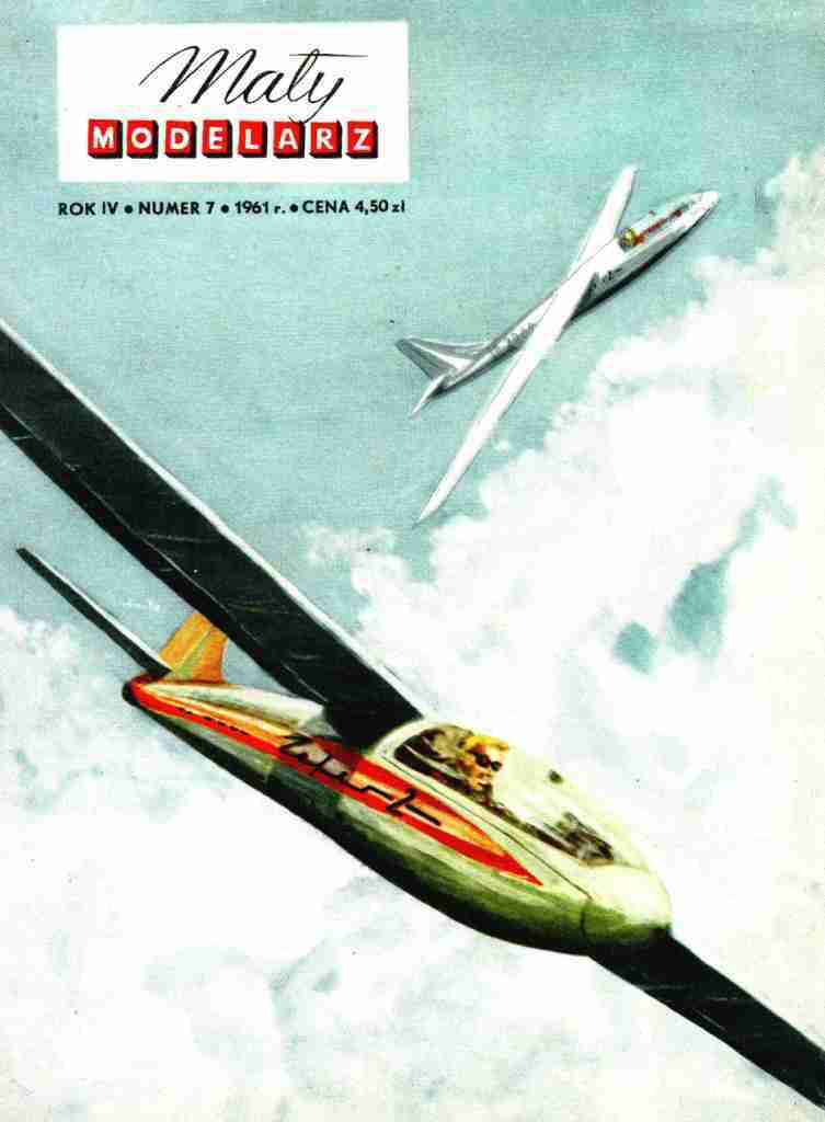 Maly Modelarz - 7/1961 - Планер SZD-19-Z Zefir