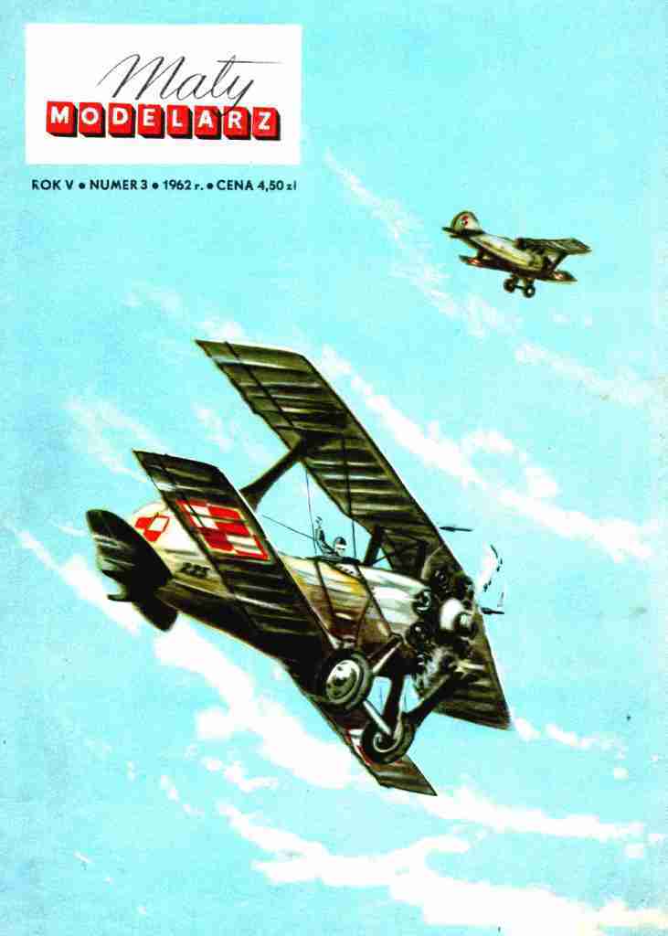 Maly Modelarz - 3/1962 -  Истребитель Spad 51 C1