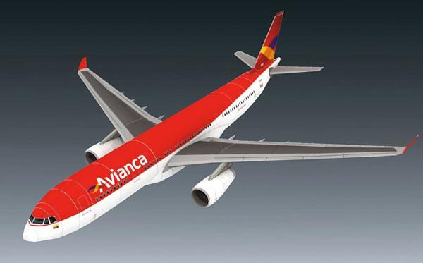 Авиалайнер Airbus A330-243 Avianca