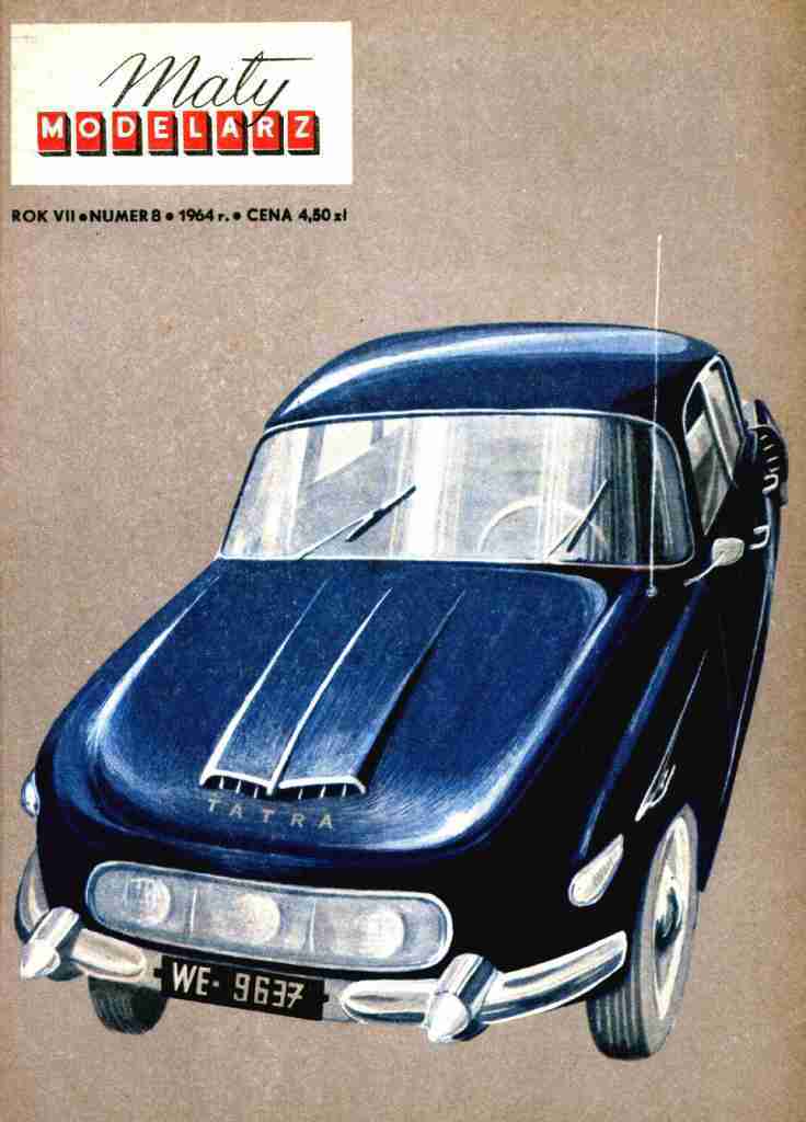 Maly Modelarz - 8/1964 - Автомобиль Tatra 603