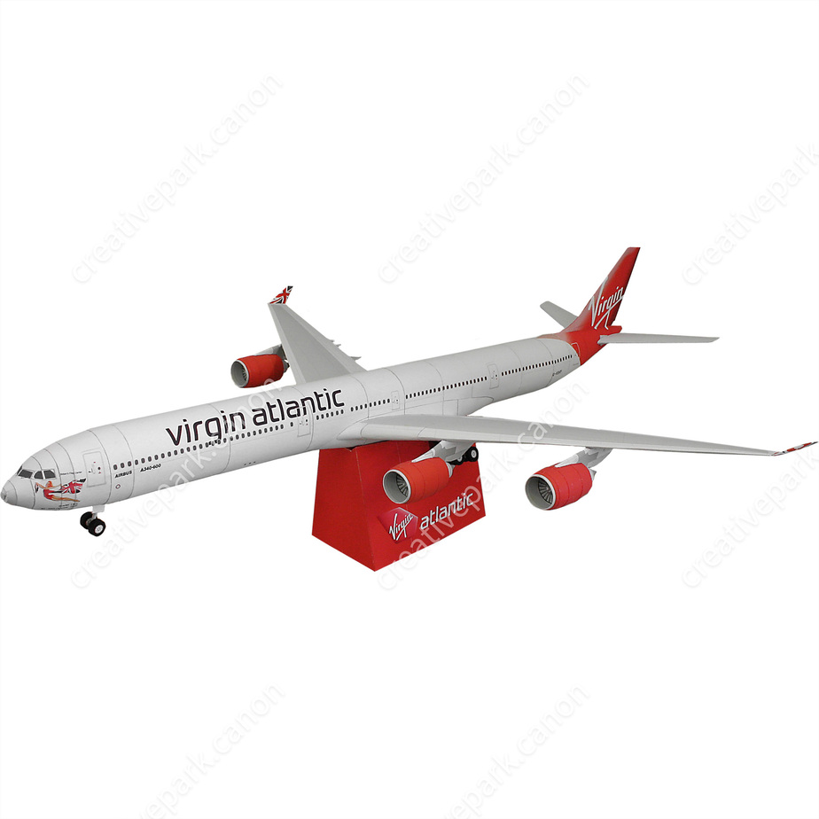 Самолёт Virgin Atlantic AIRBUS A340-600