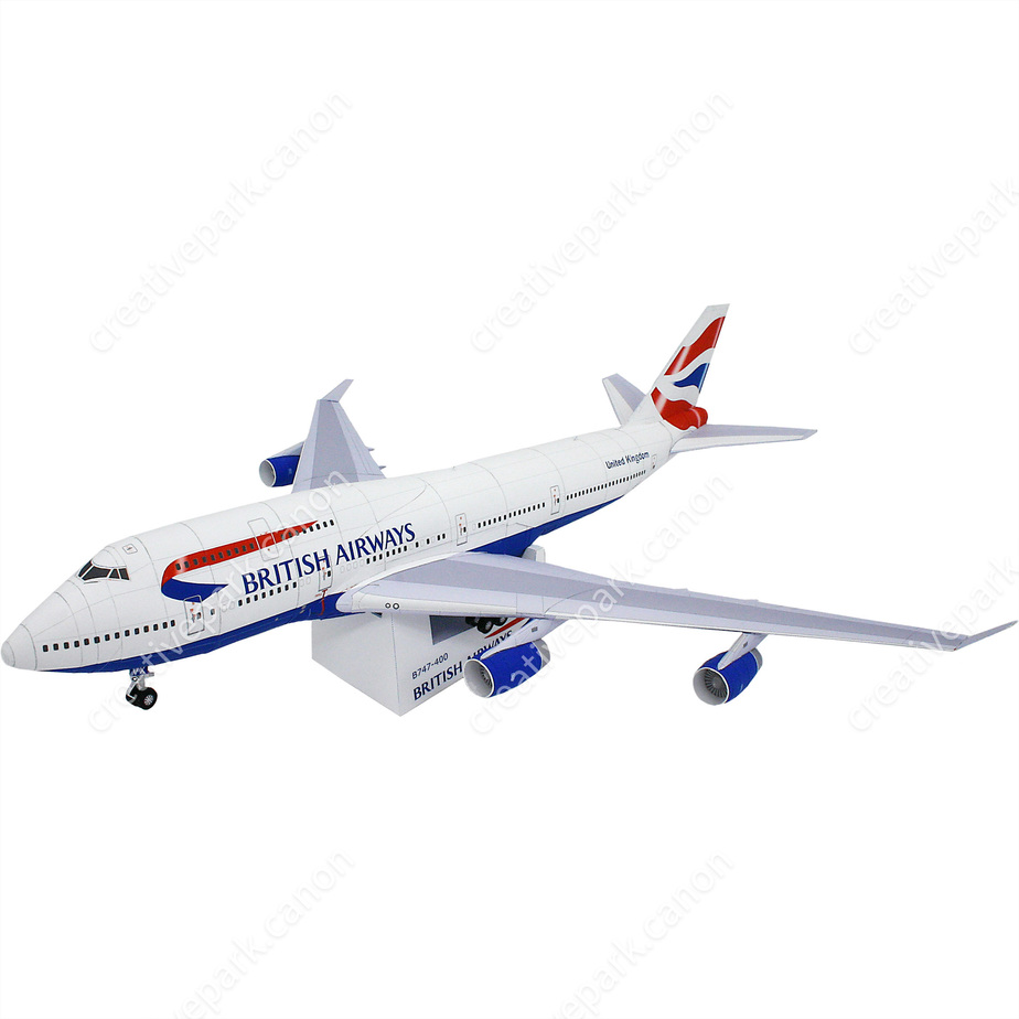 Самолёт British Airways Boeing747-400