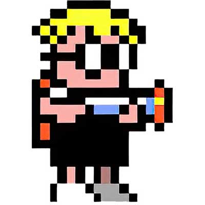 Макс из Mutant Mudds