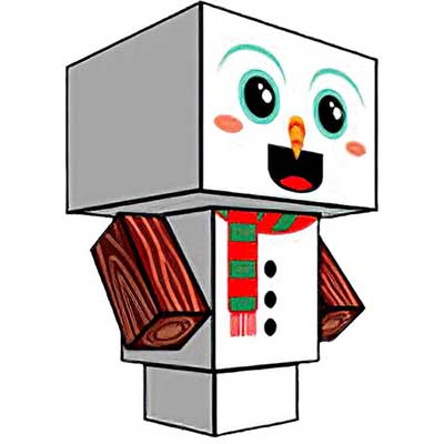 Снеговик из серии Christmas Clones