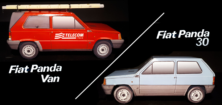Fiat Panda 30 и Panda 750 Van