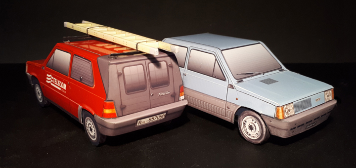 Fiat Panda 30 и Panda 750 Van